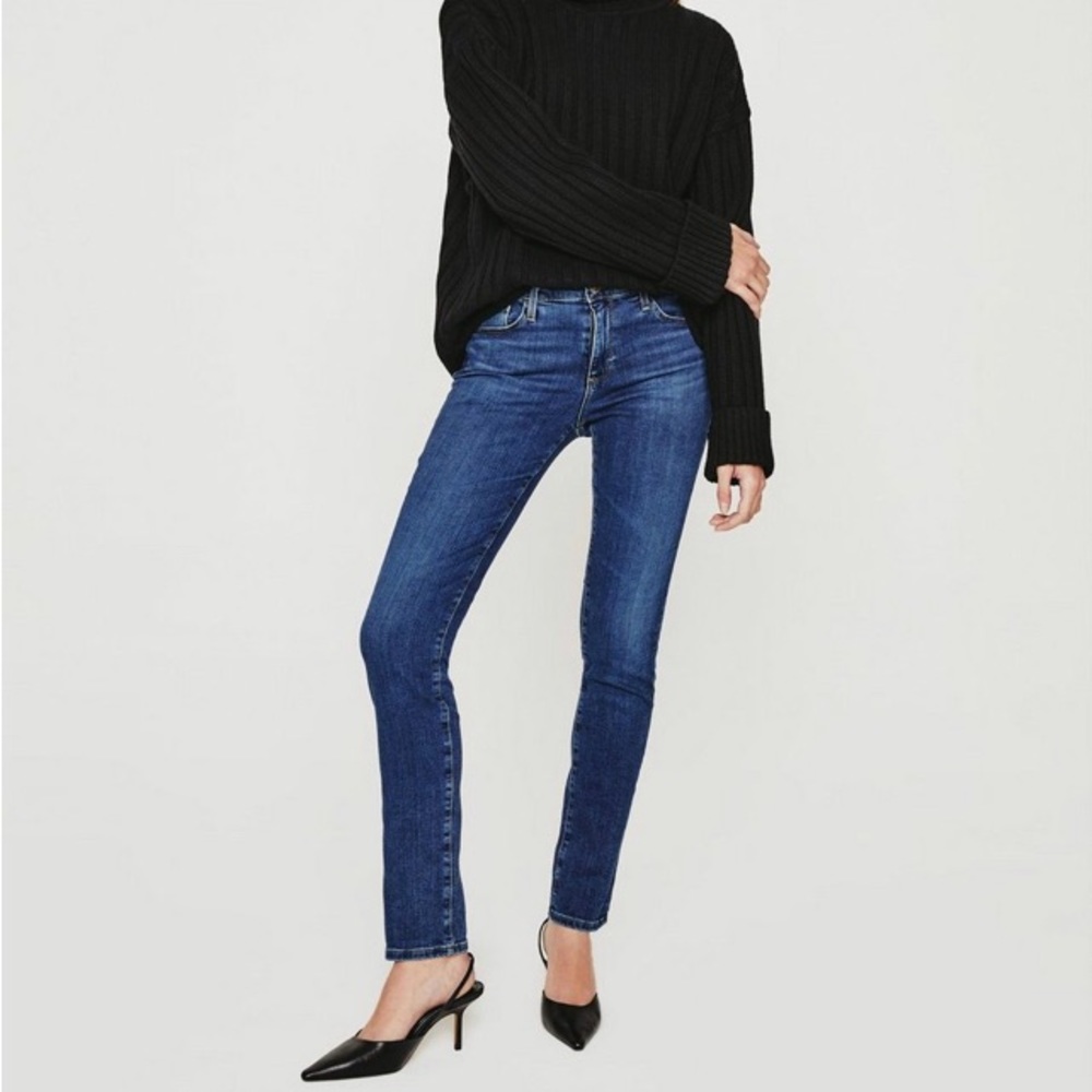 AG Cigarette Jeans Dark Blue Size 26R